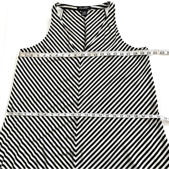 Candalite Stripe Sleeveless Maxi Long Dress Size Large Casual Vacation Resort - Picture 8 of 10
